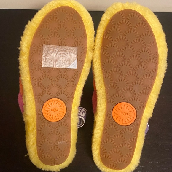 Women’s UGG Pride Fluff Yeah Slide Size 9 - Picture 5 of 9